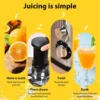 Stainless Steel Fruit Vegetable Centrifugal Juice Extractor Automatic Pulp Ejection High Juice Yield Fruits Juice Extractor 4