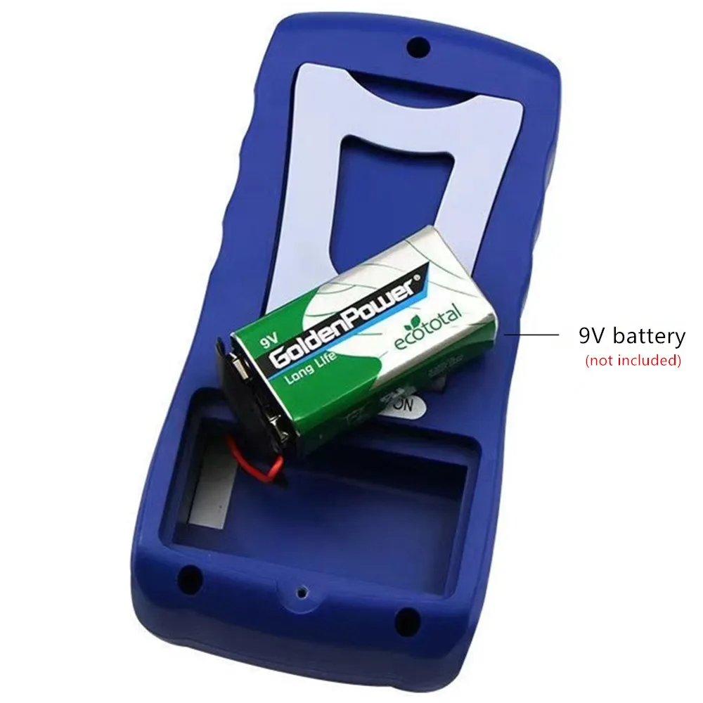 Digital Multimeter Handheld Digital Display Multi-meter AC / DC Voltmeter Ammeter Ohm Resistance Diode Triode Tester LCD Backlight Data Retention
