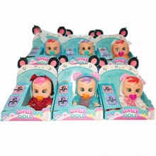 

5-Inch Cry Tears Doll Cry Doll Baby Toy Baby Crying Baby Doll with Blind Box Surprise Birthday Gift Blind Box Doll