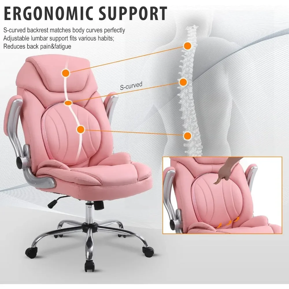 Stylish Ergonomic Big and Tall Office Chair 3