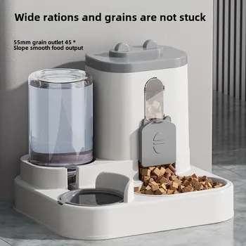 Multifunctional Pet Bowl with Automatic Feeder for Cats And Dogs ，Water and food dual-use，Cat Bowl Dog Bowl 1