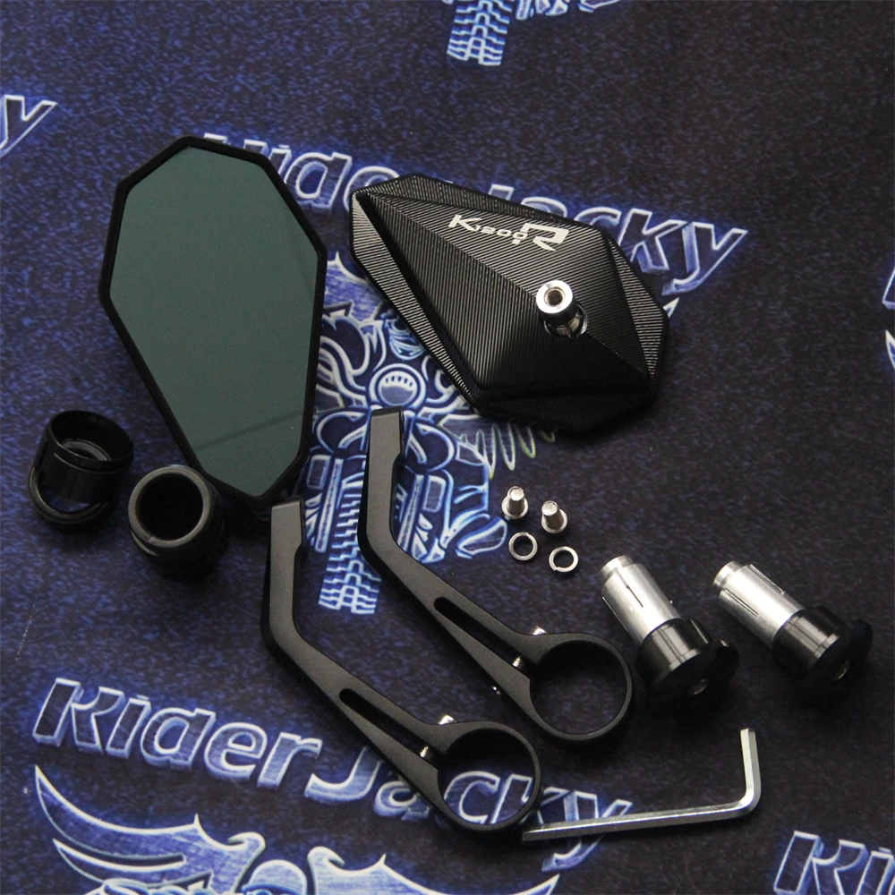 

Motorcycle Full CNC Aluminum Bar End Mirror Handlebar Mirrors For BMW K1200R K1200 R