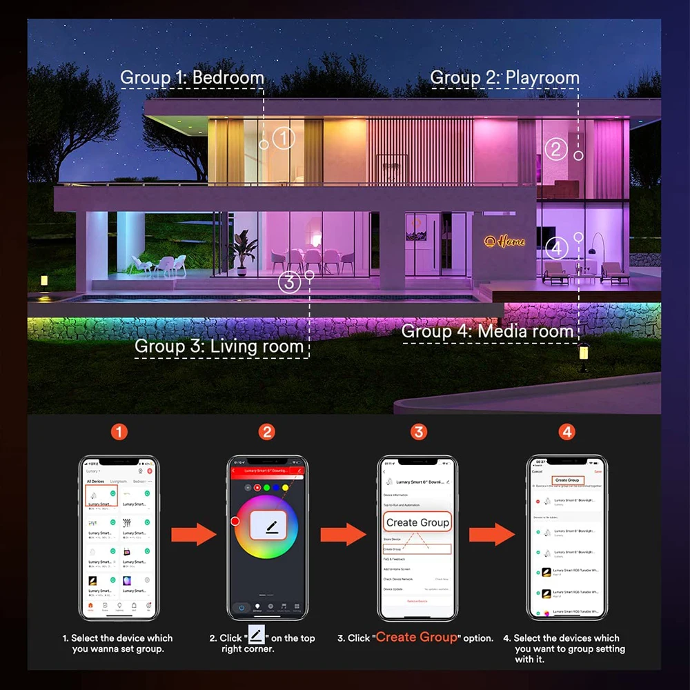 Tuya E14 스마트 ZigBee 3.0 WiFi 촛불 전구 AC85-265V LED 조명 샹들리에 램프 침실 램프 스마트 라이프 Alexa Google 홈