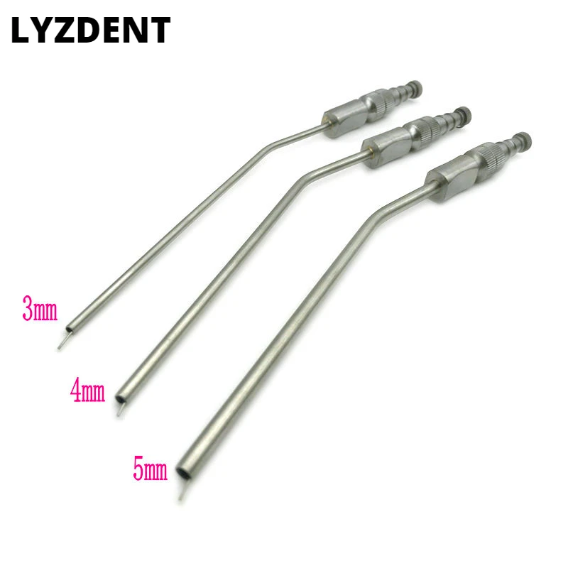 

LYZDENT Dental Medical Surgery Aspirator Ferguson Frazier Suction Tube Laboratory Tube 3mm/4mm/5mm Implant Surgical Tool