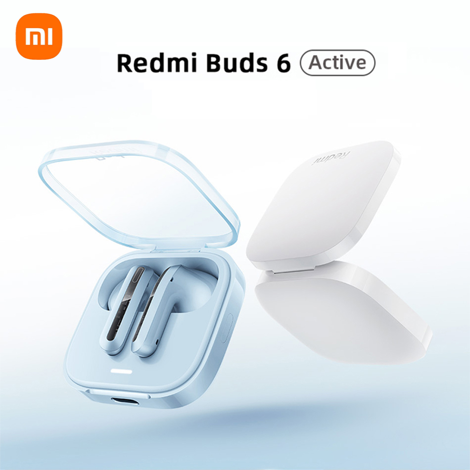 Original Xiaomi Redmi Buds 6 Active TWS Earphone Bluetooth 5.4 30H Long Battery Life 5 Tuning Modes Wireless Headphone Headset