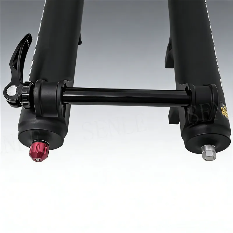 Für SR SUNTOUR XCR/Raidon/Zeron/Aion/DUROLUX38 Vordergabel 15mm*110mm Gewindachse mit Schnellspannhebel für Boost 110mm Naben – Detail 10
