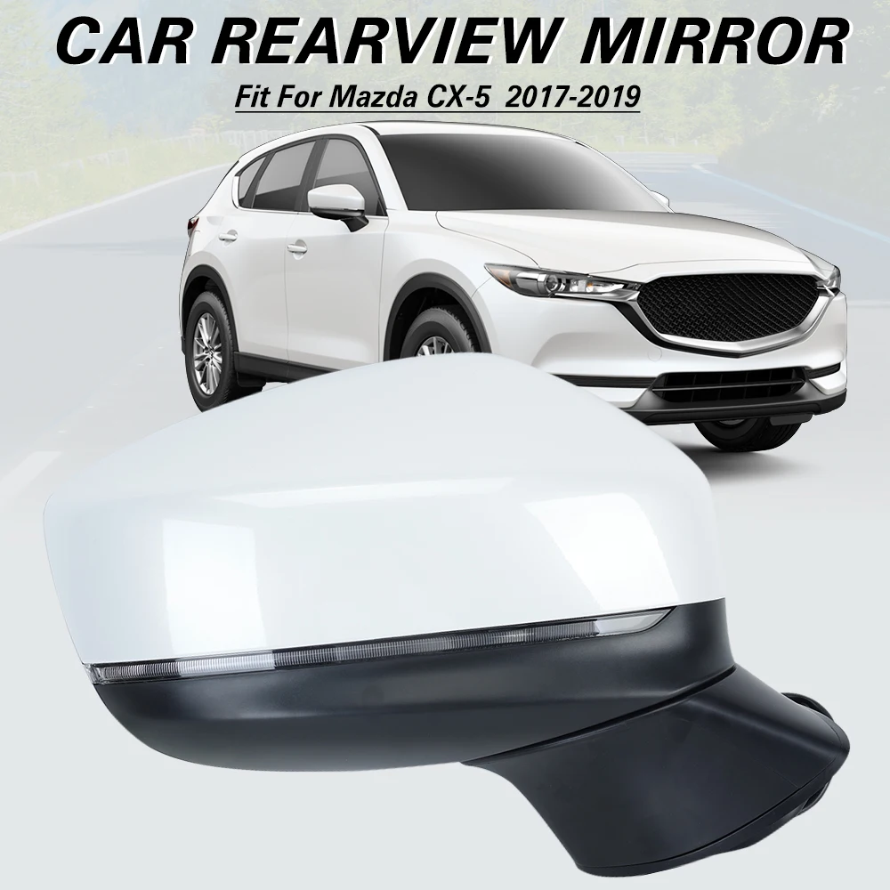 New Left Side Blind Spot Mirror For Mazda CX-5 (2015-2016) – White, Easy Install