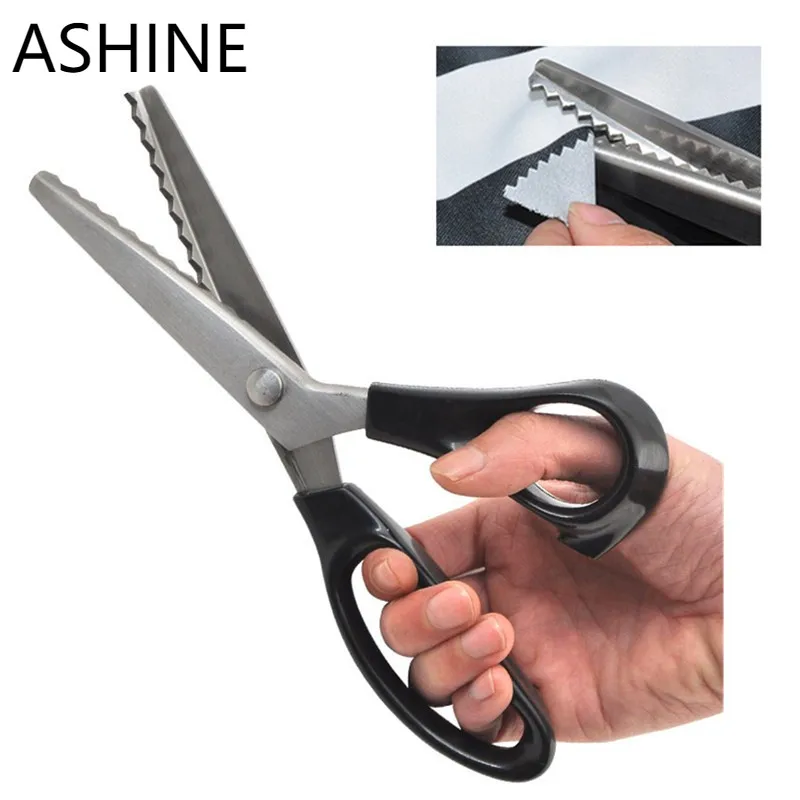 Pinking Shears Scissors Sewing Fabric Leather Craft Tailor for ZigZag