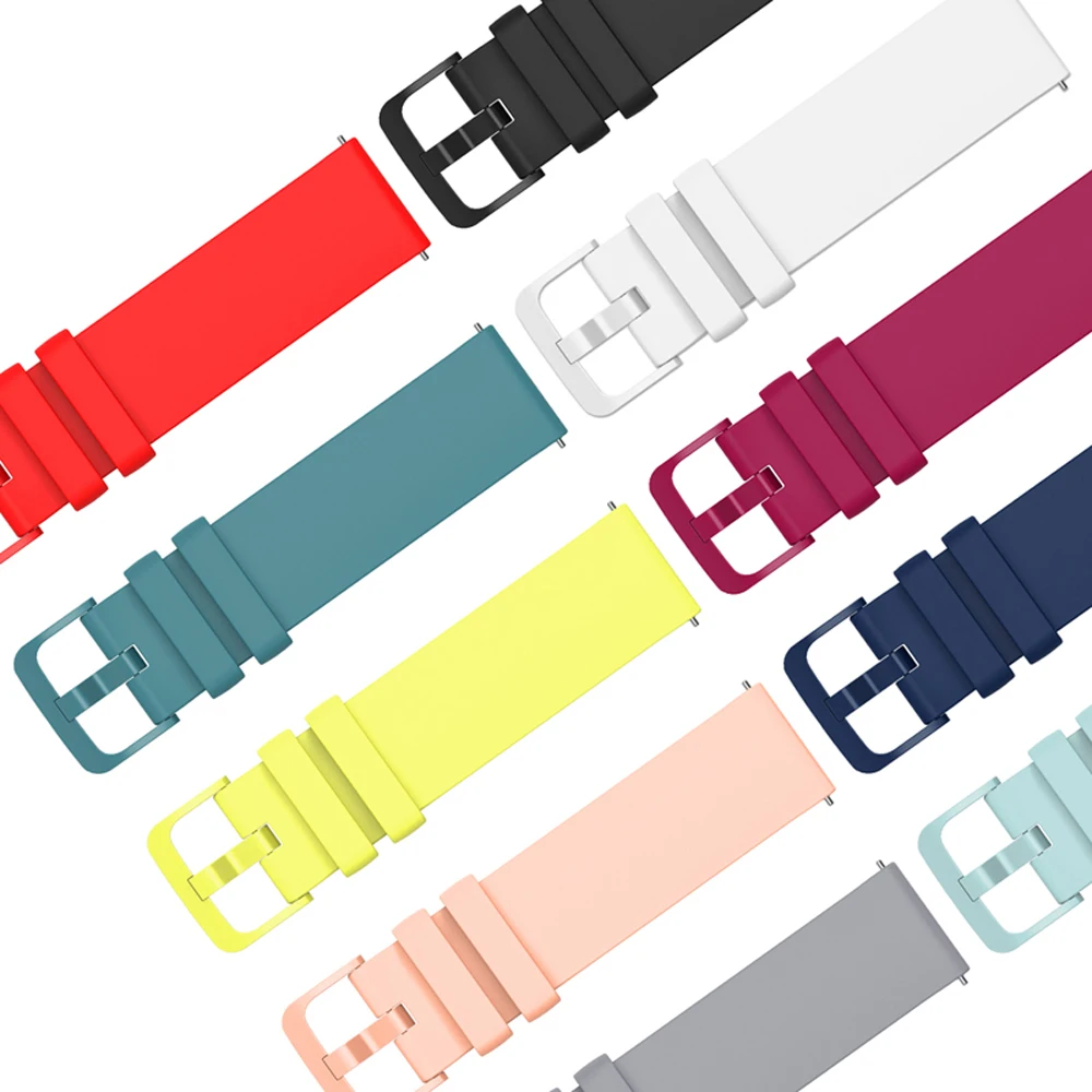 Versatile Silicone Watch Strap, Multiple Size Options