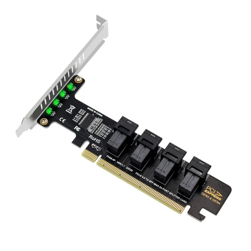 

Плата расширения SFF-8643 PCI-E, U.2, NVME, SFF-8639, разветвитель 4,0