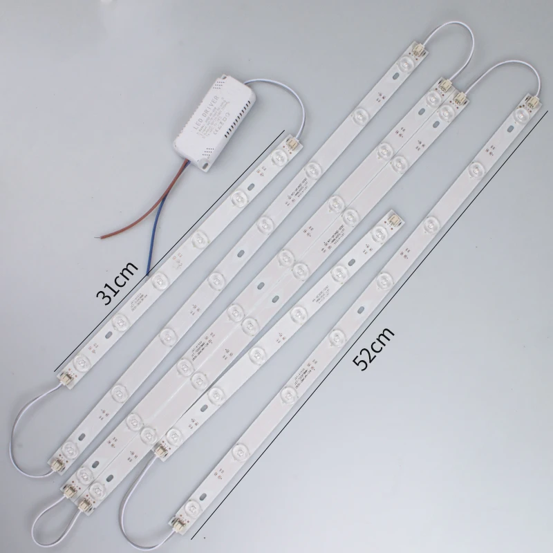 1 unidad de tira rígida de LED de 12 V y 24 V, tubo de LED de 10 cm, 15 cm, 18 cm, 22 cm, 26 cm, 5 W, 7 W, 3000 K, 4000 K, 6000 K, rojo, verde y azul, para gabinetes de tienda