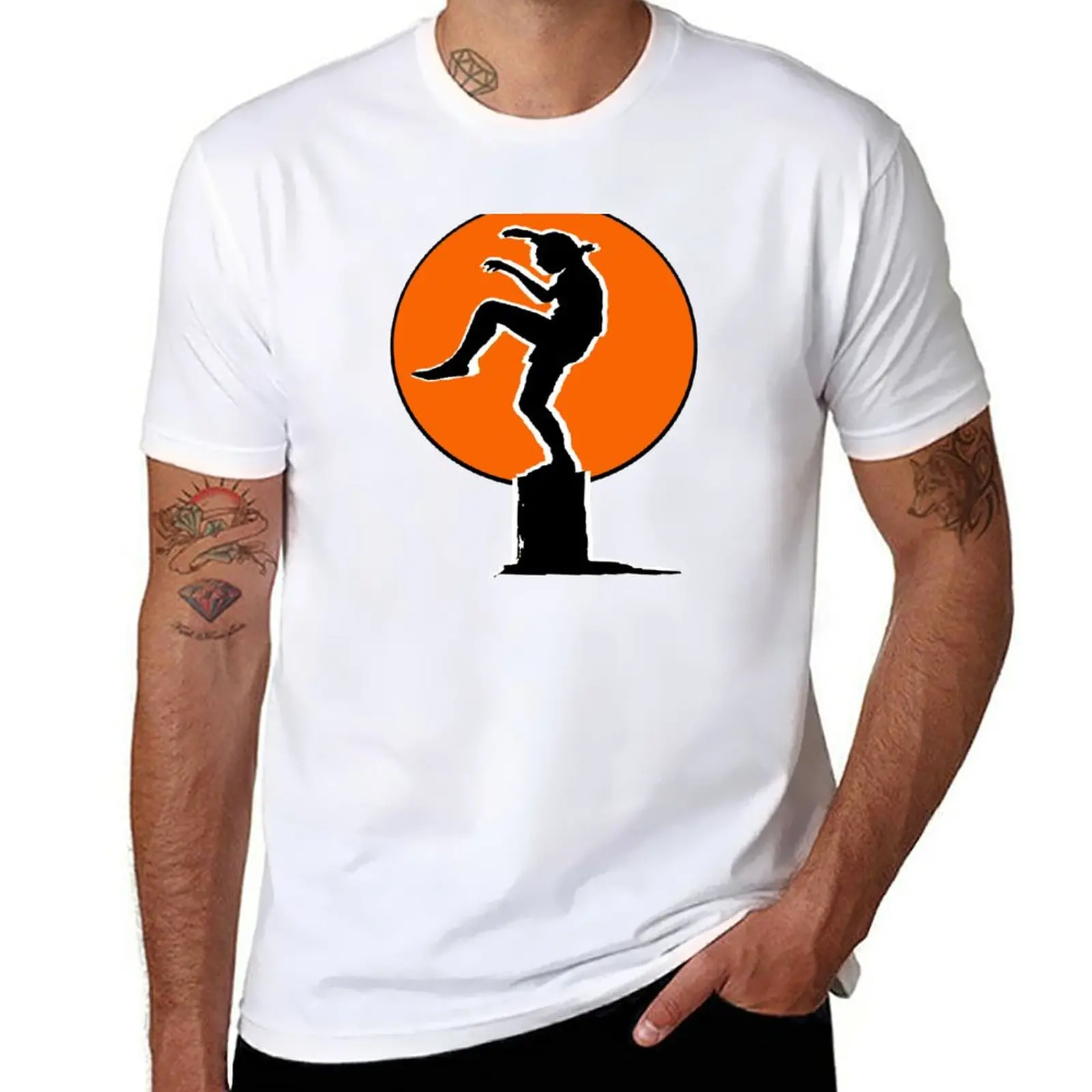 

New Karate Kid Crane Kick T-Shirt sports fan t-shirts Short t-shirt anime clothes t shirts men