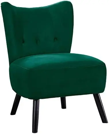 

Velvet Accent Chair, Yellow Acrylic nordic chair Metal chair Baby dining chair Plywood chair Outdoor dining chairs Chair for din