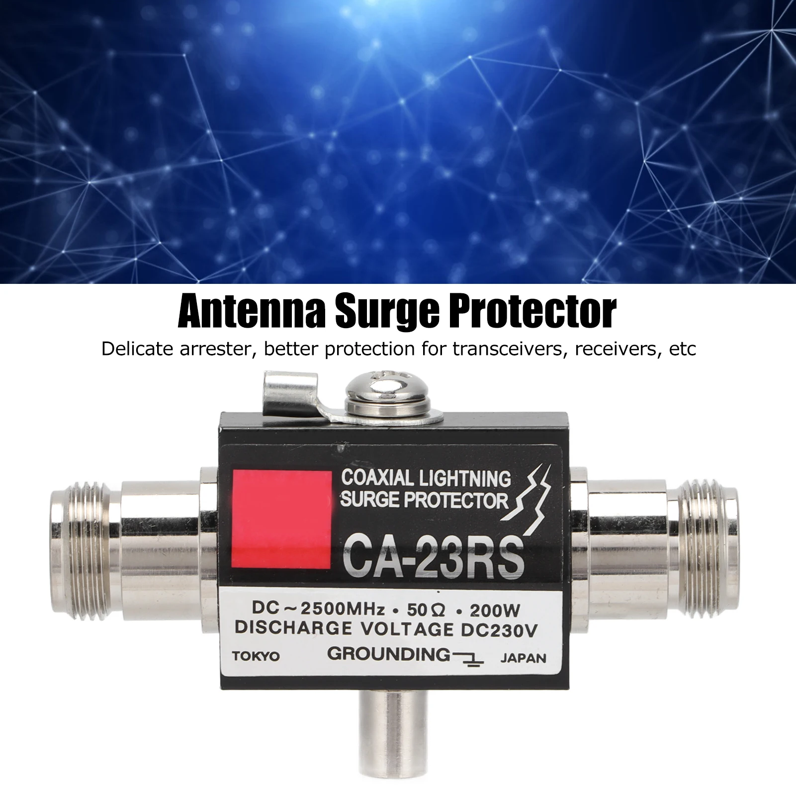 Arrestor Coaxial Surge Arrester N Female to N Female Antenna Surge Protector