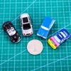 5pcs 1:150 N Scale Miniature Car ABS and alloy Vehicle Toys Architecture Building Layout For Children Birthday Gifts Collection 2
