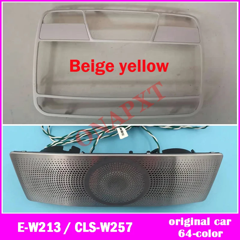 fog light for car 64-color LED Car Atmosphere Lamp For Benz E-class W213 Coupe W238 Ceiling Air Vent Turbine 3D Tweeter Speaker Ambient Light rear fog lights Car Lights