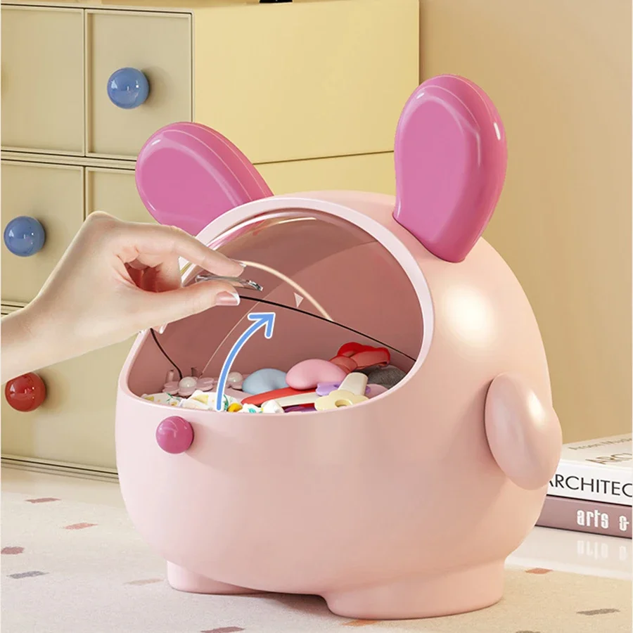 Cute Cartoon Desktop Storage Box for Kids
