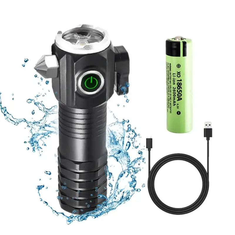 

Mini LED Flashlight Adjustable LED Mini Flashlight Portable Rechargeable Flashlight Drop Proof Torch Powerful Travel Torch