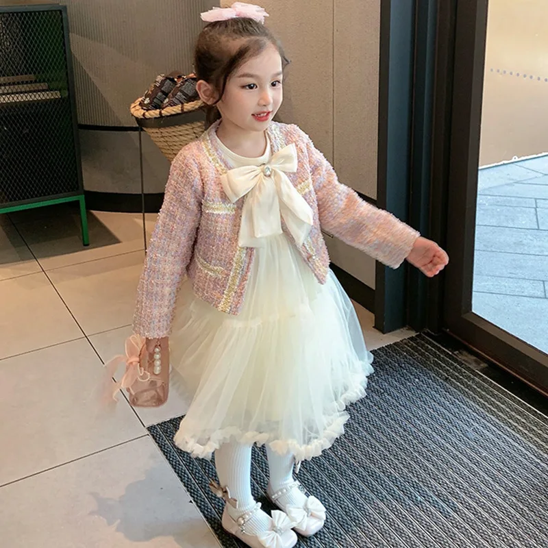 Children's Clothing Tutu Dress Korean Dress For Kids 4-7 - Main Image