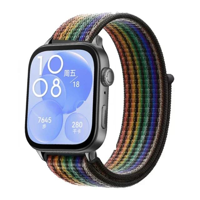 Nylon Loop Sport Strap - Soft Bracelet Band for Smartwatch Accessories