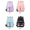 2024 new student backpack, cartoon cute children's backpack for grades 1-6, lightweight and load reducing backpack for boys and 5
