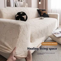 Elastic Sofa Covers for Living Room, Geometric ArmChair, Knitted Corn Grid Fabric Slipcovers, Chair Protector, Home Decor 2