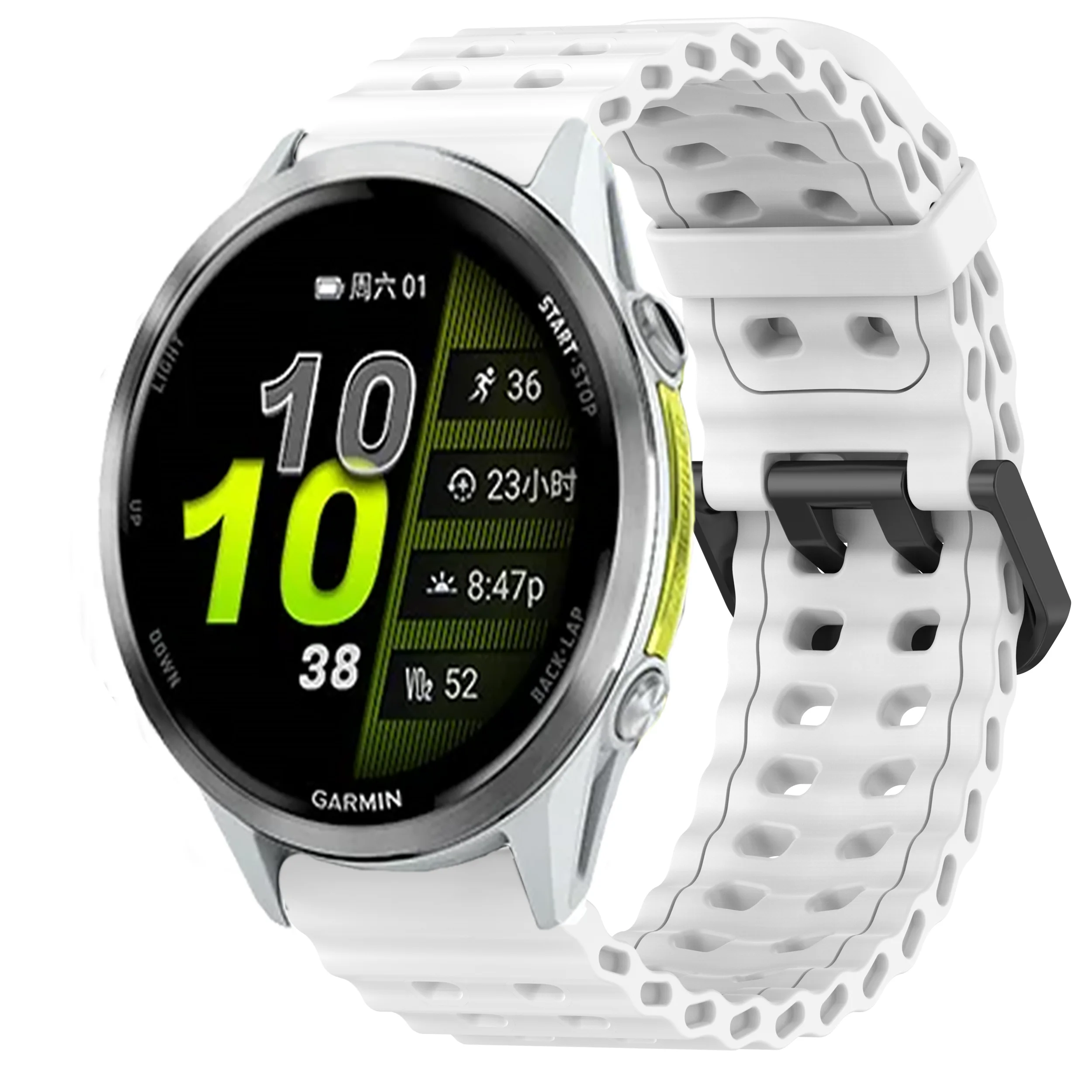 Premium 22mm Silicone Ocean Wristband