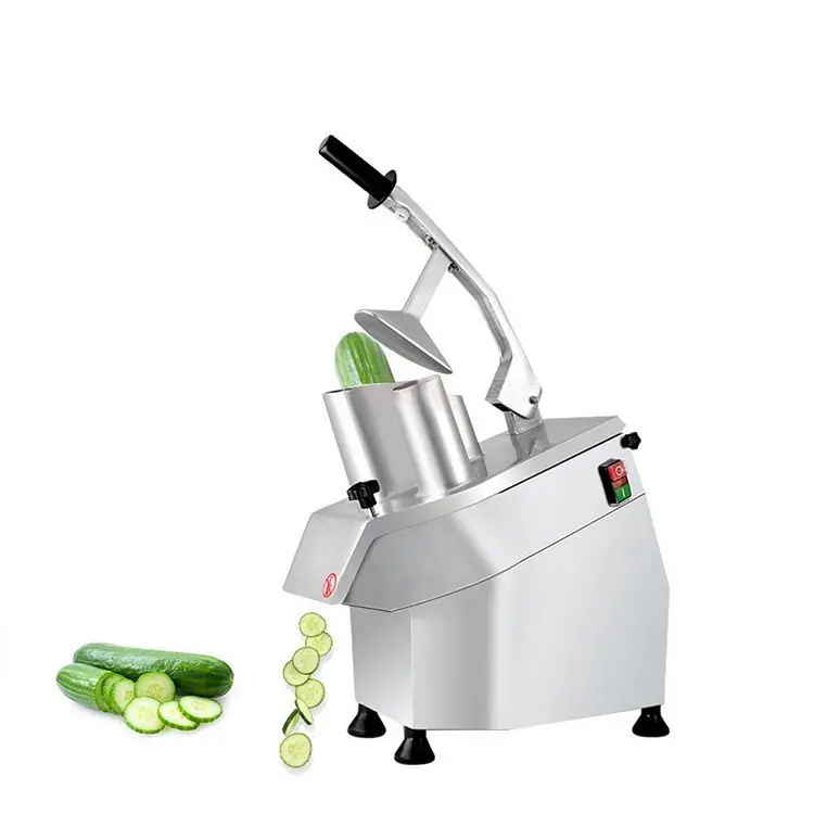 Cheap Stainless Steel Big Fruit And Cube Table Top Industrial Electric Leafy Machine Potato Slicer Vegetable Cutter