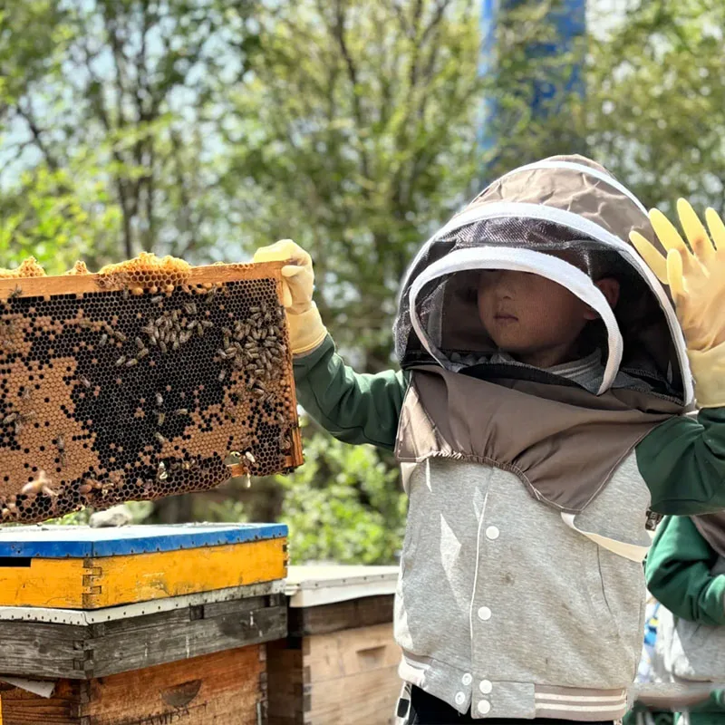 مكافحة قبعة النحل النحال خلية النحل تربية النحل قبعة رعاة البقر البعوض النحل شبكة حشرات الحجاب رئيس الوجه حامي معدات تربية النحل