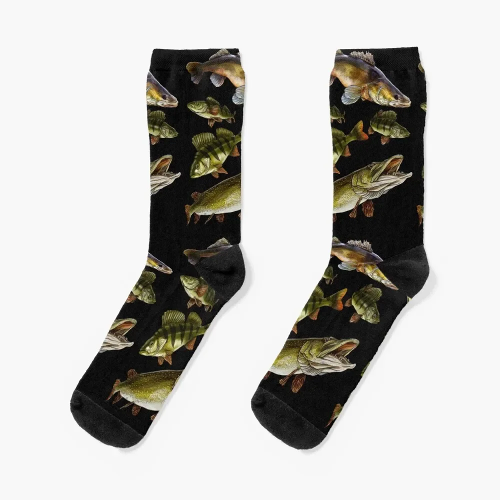 Gang of predators Socks winter funny gift Socks For Men Women's gang font featuring interloper 1 cd