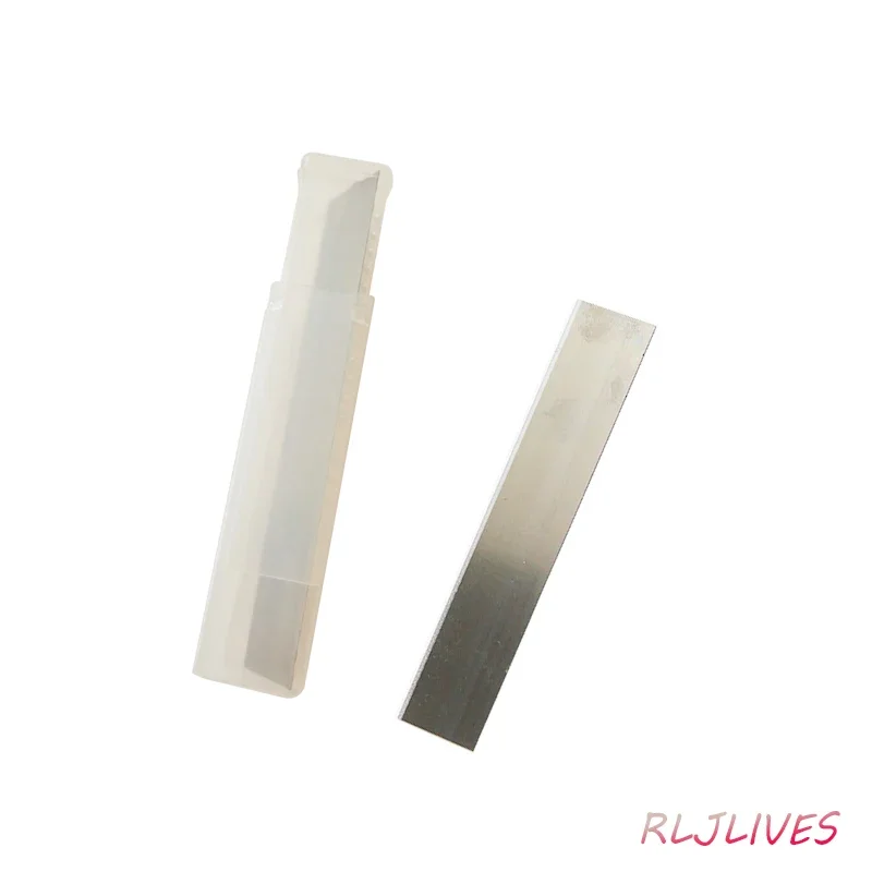 Set Di 2 Taglierine Per Argilla Polimerica In Acciaio Al Carbonio, Lame Flessibili Da 10 Cm E 20 Cm, Per Ceramica E Scultura