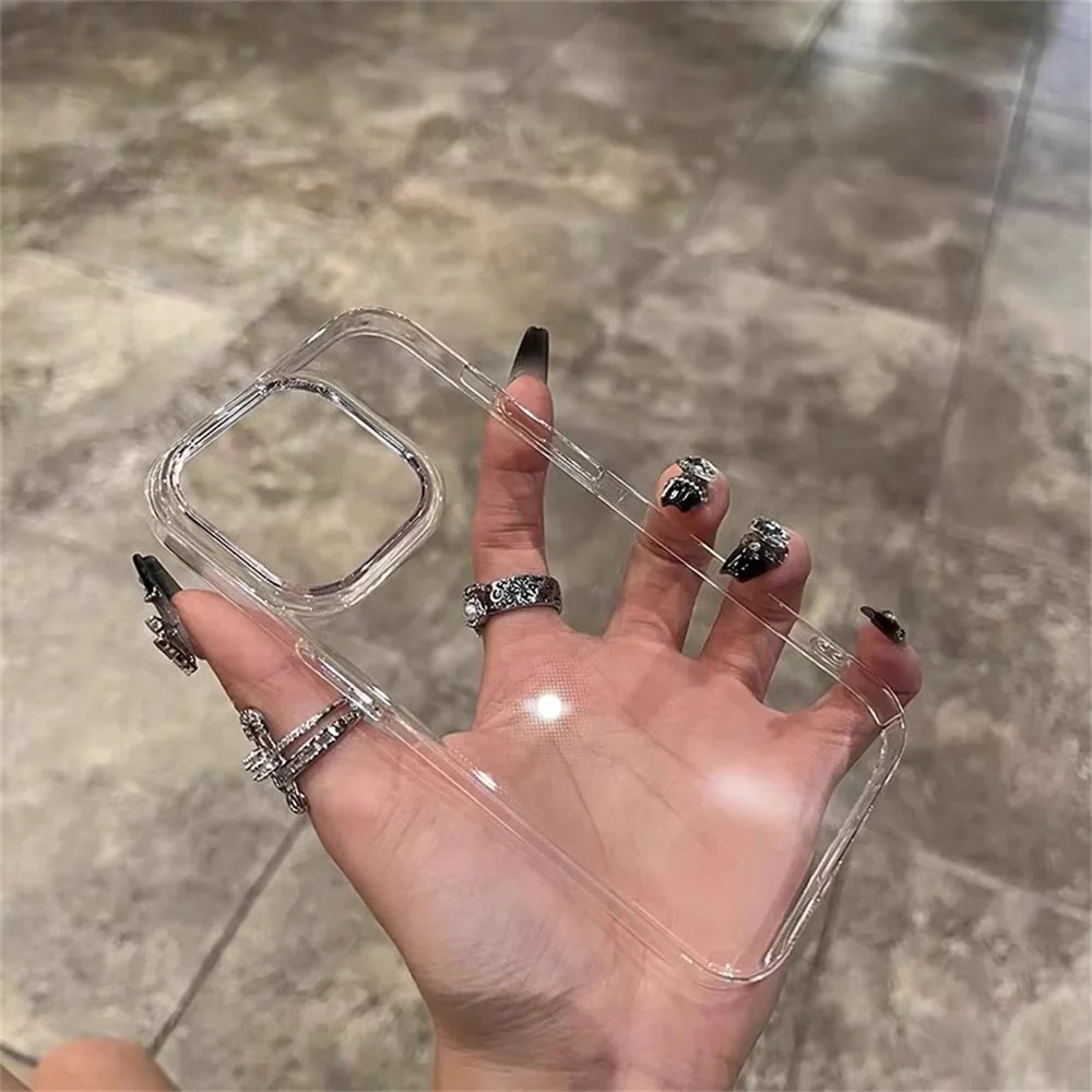 Ultra-Thin Transparent HD Crystal Clear Shockproof Case