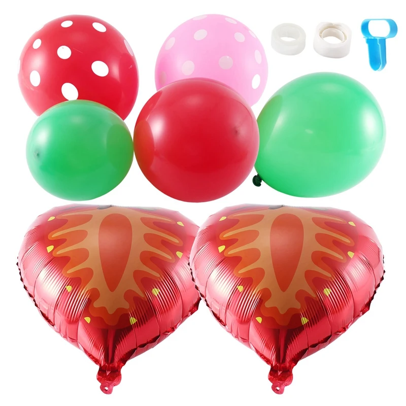 

105 шт., декоративные шары в виде клубники