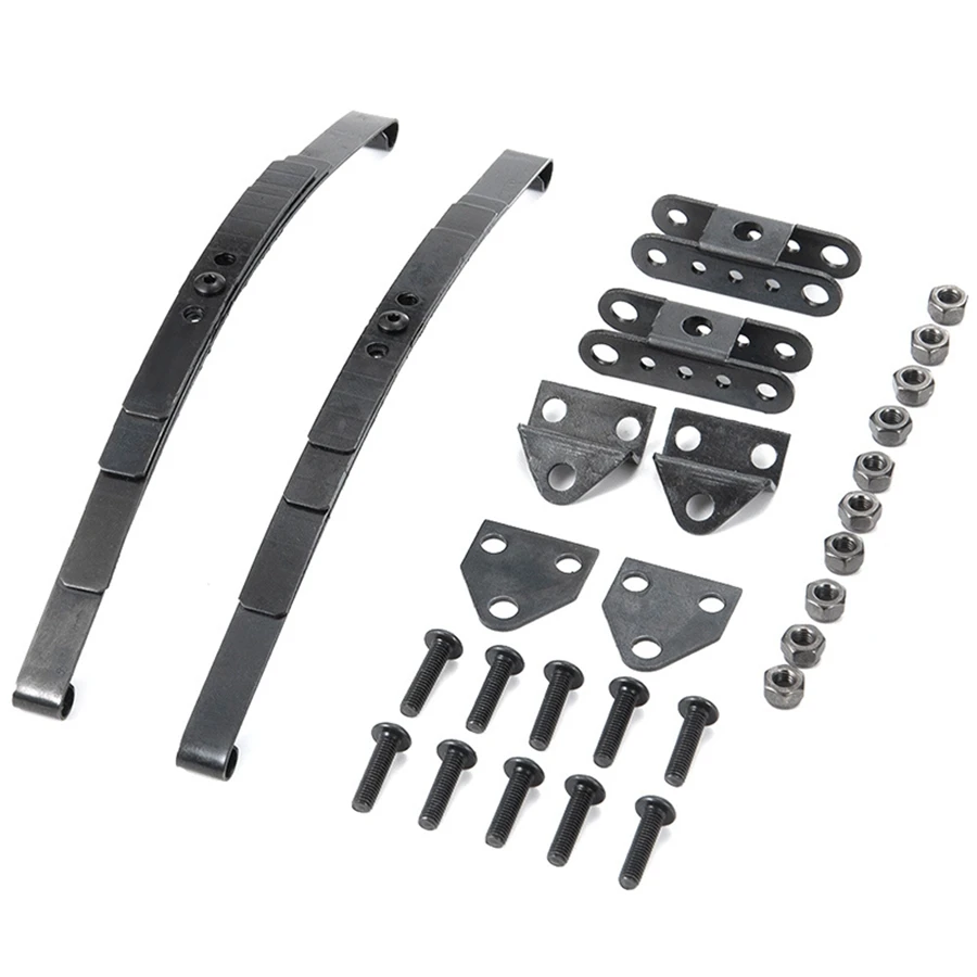 1/10 Rock Crawler Hard Leaf Spring Suspension Barra In Acciaio Inossidabile Per D90 Rc4Wd Tamiya Axial Truck