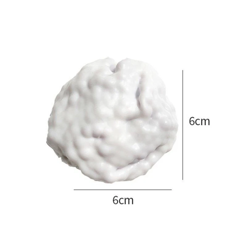 Fidget Toy Squishy Table Toys DIY Can Knead Ice Skin Sticky Handball Soft Press Decompression Crystal Mud Ultra-soft Feel Light Extrusion