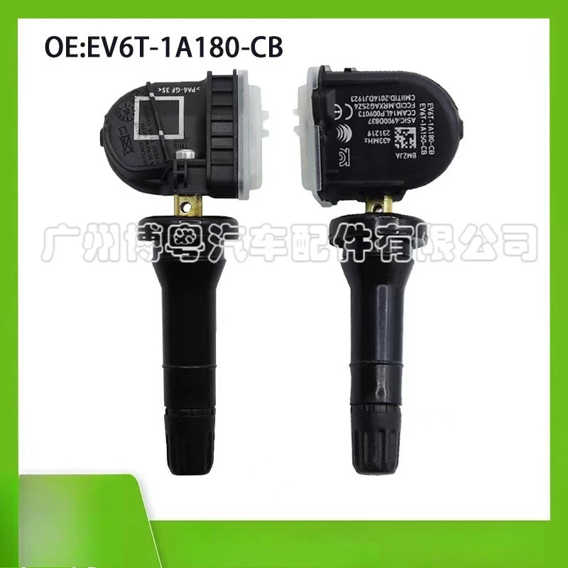 TPMS 타이어 공기압 모니터링 센서 EV6T-1A180-CB 포드 링컨용 433MHz 사전 프로그래밍된 자동차 부품