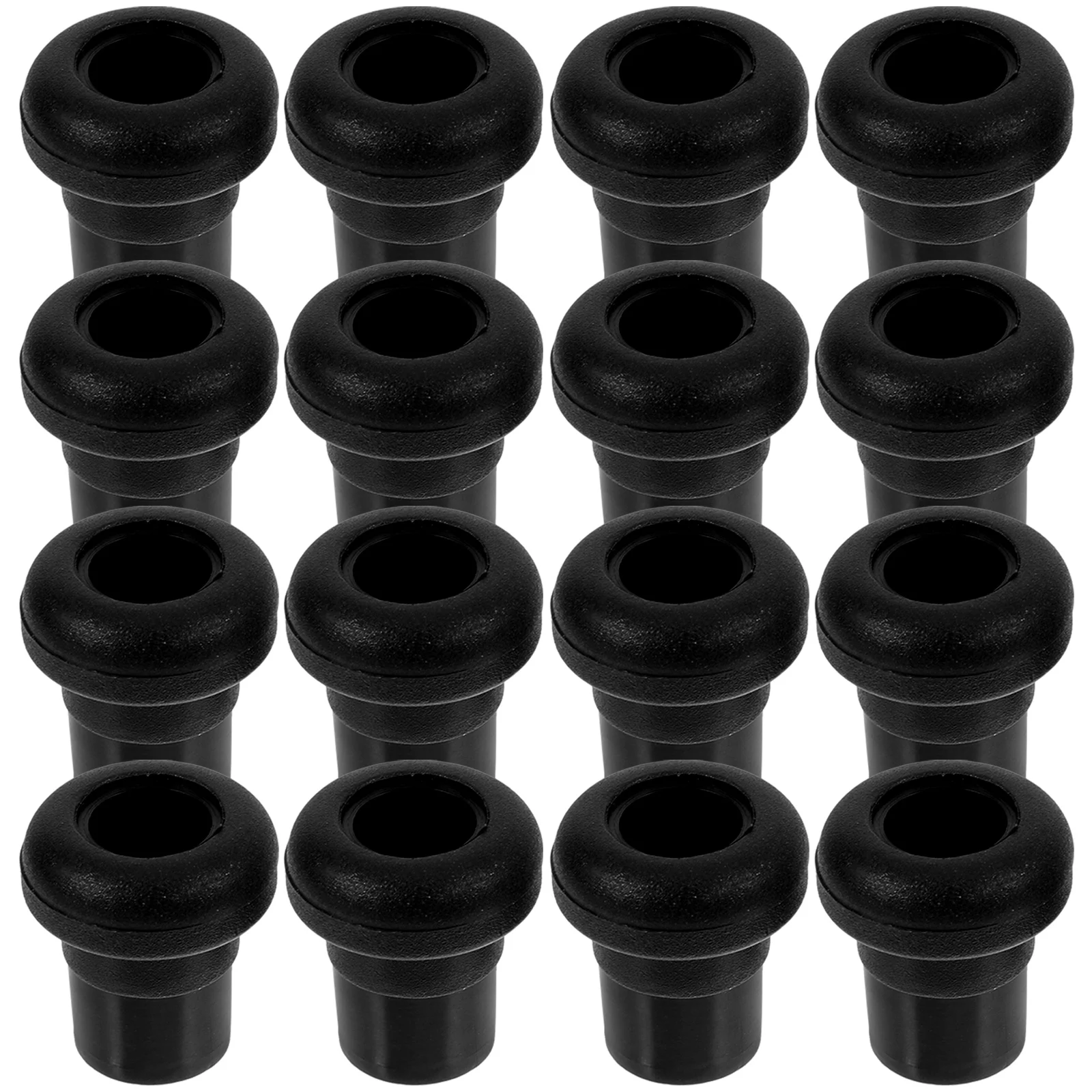 16 Pcs Table Parts Football Machine Accessories Rod Covers Foosball Rod Covers Plastic Caps End Fits Most Tables