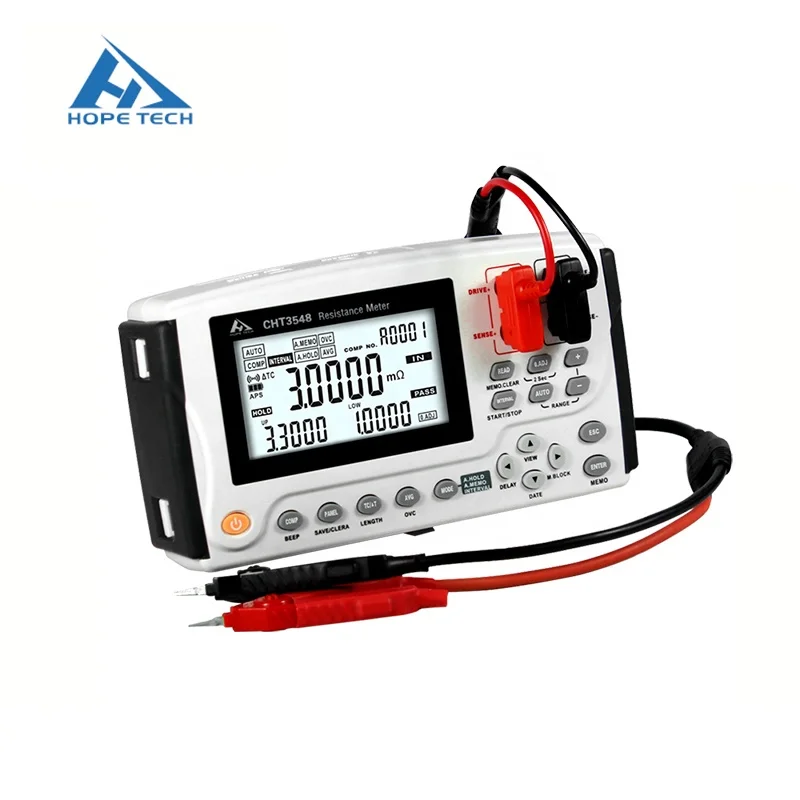 

CHT3548 portable type high quality low resistance tester with stable measuring values
