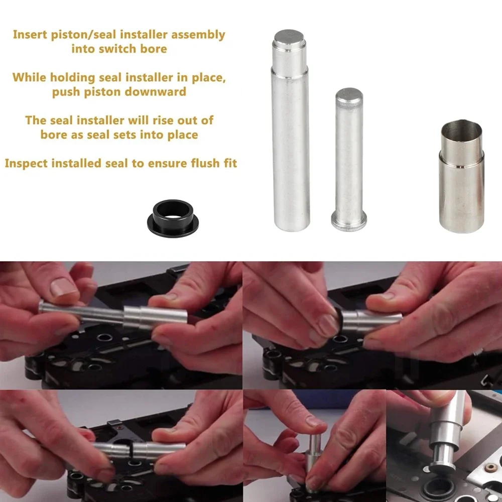 Pressure switch installation kit 124740-TL30 Pressure switch installation tool kit Works with F/124740-30K For GM Transmissions 6L90 6L80 6T70 6L50 6L45 (Gen 1)