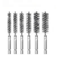 New 8-19mm Wire Tube Machinery Cleaning Brush Rust Cleaner Washing Polishing  For Automotive Manufacturing Processing Industry 1