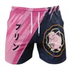 Jigglypuff Face Pokemon Gym Shorts Beach Shorts Fitness Shorts Casual Shorts 3