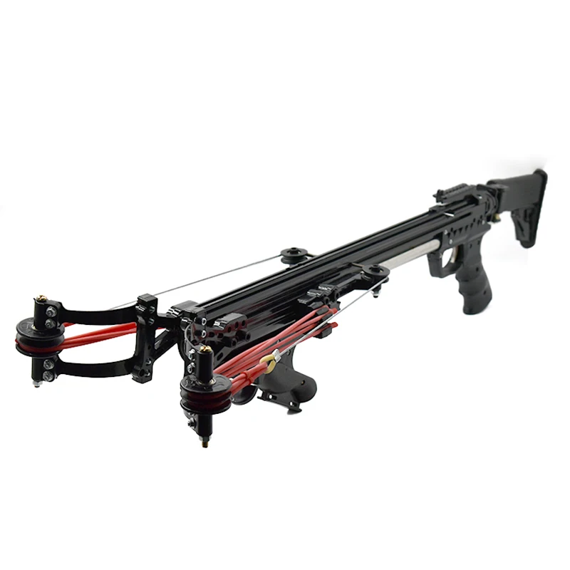 Upgraded Hunting Slingshot Long Range Precision Shooting Slingshot With Powerful Rubber Band Sling Shot Accessories