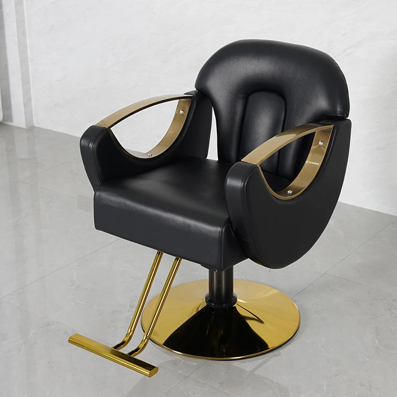 

Stool Recliner Office Beauty Salon Chair Lounge for Hair Stylist Shaving Barber Chair Hairdresser Stoel Hair Salon Furniture