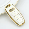 Gold Line White