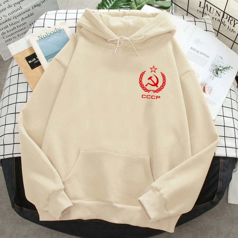 

ссср hoodies women anime printed printed women clothing pullover printed streetwear