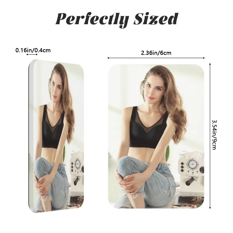 Photo Acrylic Fridge Magnets Magnetic Picture Frame Personalized with Favorite Photo for Home Decoration Office Decor magnetic fridge magnets refrigerator decor magnetic photo holders