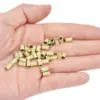 1000pcs Micro Rings Links Beads,3.4mm Microlink Beads Non-Silicone Copper Tubes Microbead for Hair Feathers, Hair Extensions 4