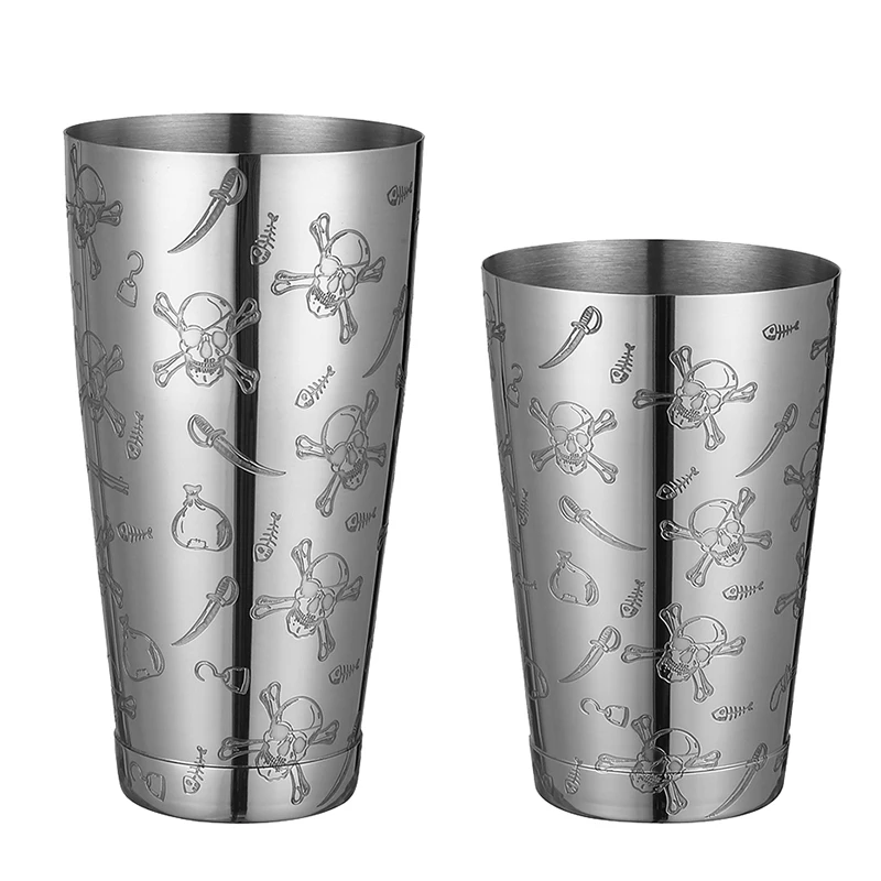 Cocktail Shaker Cocktail Bar Tools 5-Piece Cocktail Shaker Set-Bar Tools-Stainless Steel Cocktail Shaker Set Bartender Kit