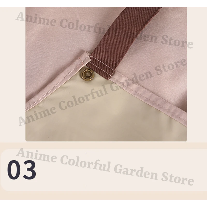 Bubu Dudu Kitchen Waterproof Oil Resistant Apron for Men Women Anime Fashion Aprons Cooking Solid Color Hotel Work Clothes Gifts