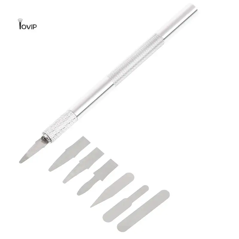 Dental Lab Impression Material Plaster Spatula Wax Knife Blade Cutter Stainless Steel Mixing Knife Dental Lab Blade dental mixing head